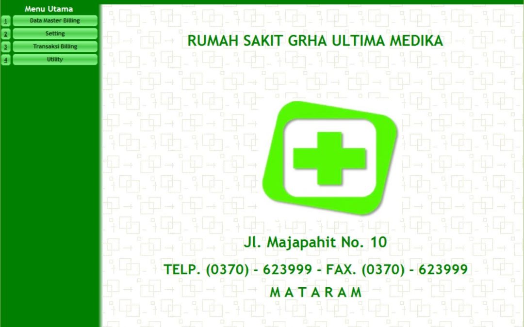 Sistem Informasi Administrasi Pasien, Billing System dan Inventory Farmasi RS Grha Ultima Medika Mataram