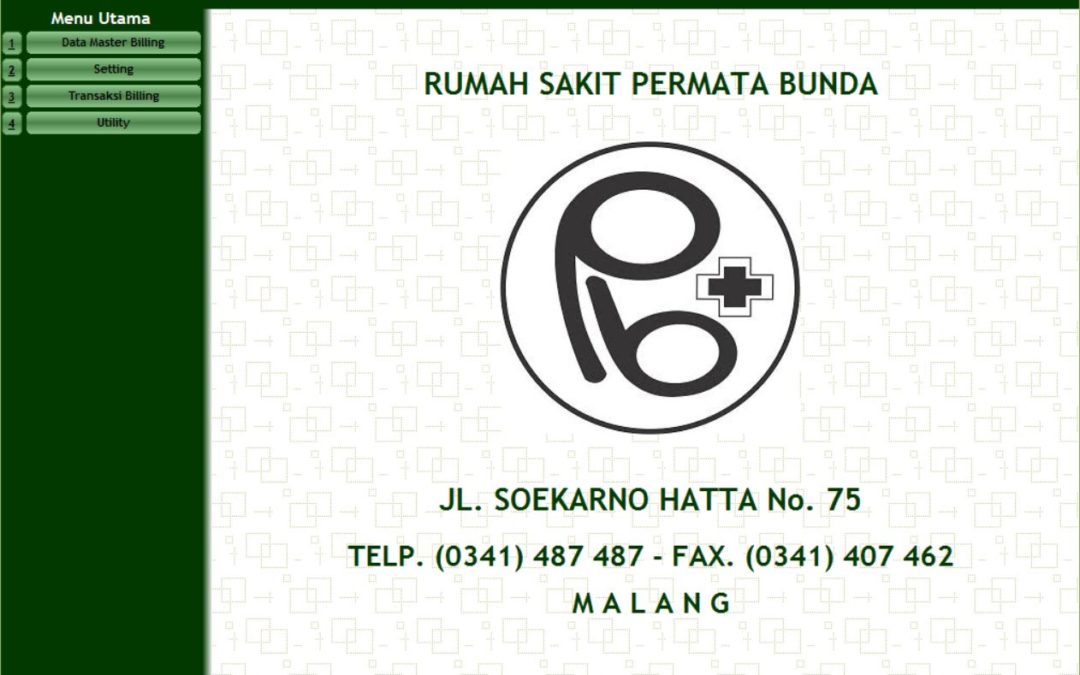 Sistem Informasi Administrasi Pasien, Billing System dan Inventory Farmasi RS Permata Bunda Malang