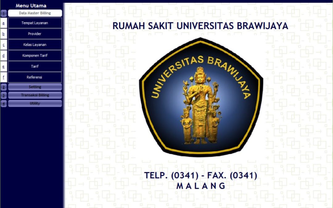 Sistem Informasi Administrasi Pasien, Billing System dan Inventory Farmasi RS Universitas Brawijaya Malang