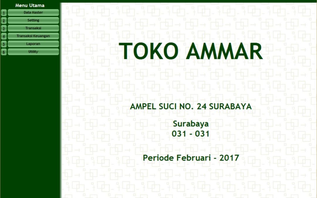 Aplikasi Point of Sales Toko AMMAR Ngampel Surabaya